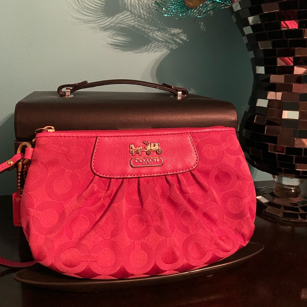 Coach wristlet